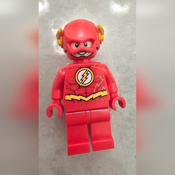 LEGO DC SUPER HEROES The Flash Minifigure 76012 76026 JUSTICE LEAGUE NEW - Picture 1 of 7